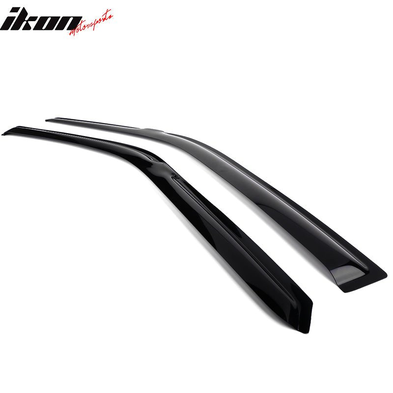 Fits 90-93 Honda Accord Coupe Acrylic Window Visors 2Pc Set