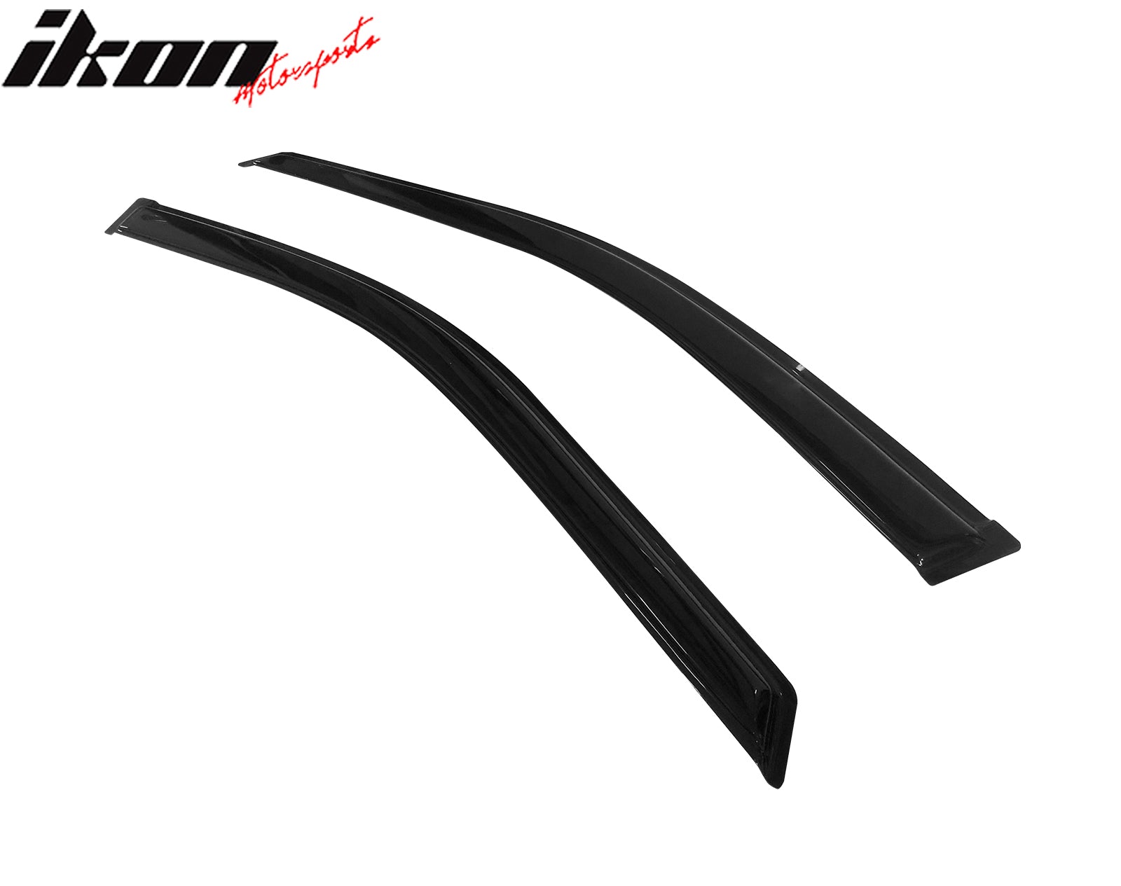 Fits 98-02 Honda Accord Coupe Tape On Acrylic 2PCS Window Visors Vent Rain Guard