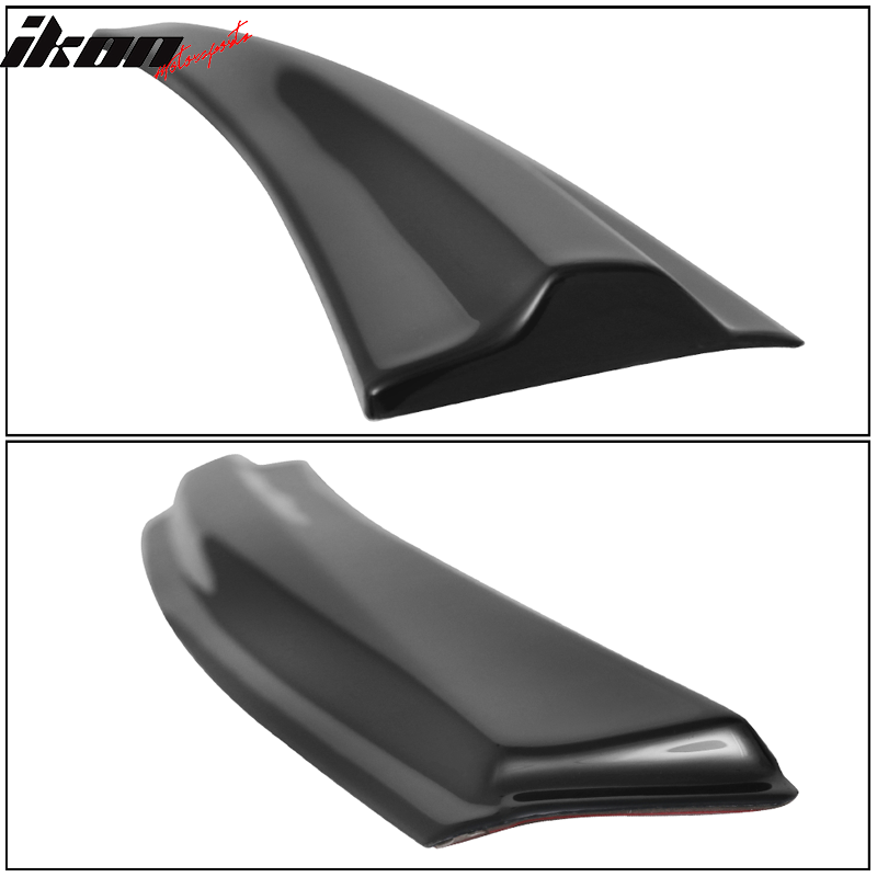 IKON MOTORSPORTS, Window Visor Compatible With 2016-2021 Honda Civic Sedan Vent Sun Shade Rain Guards Side Window Deflectors