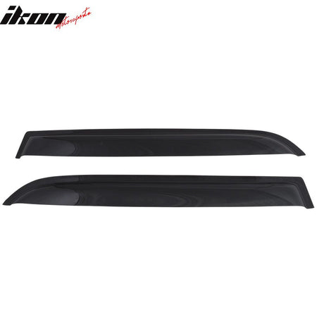 Fits 88-91 Honda Civic Sedan 4PCS Tape On Window Visors Vent Rain Sun Guards PC