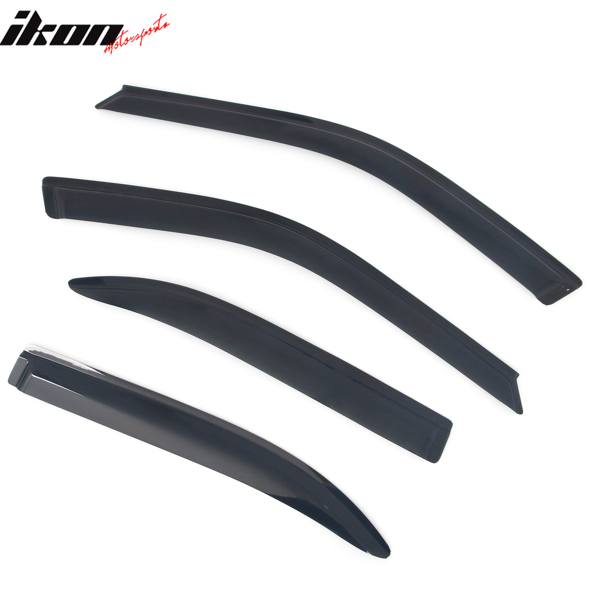 Fits 96-00 Honda Civic Sedan Window Visors Sun Rain Guard Deflector Acrylic 4PC