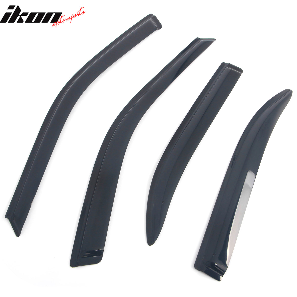 Fits 96-00 Honda Civic Sedan Window Visors Sun Rain Guard Deflector Acrylic 4PC