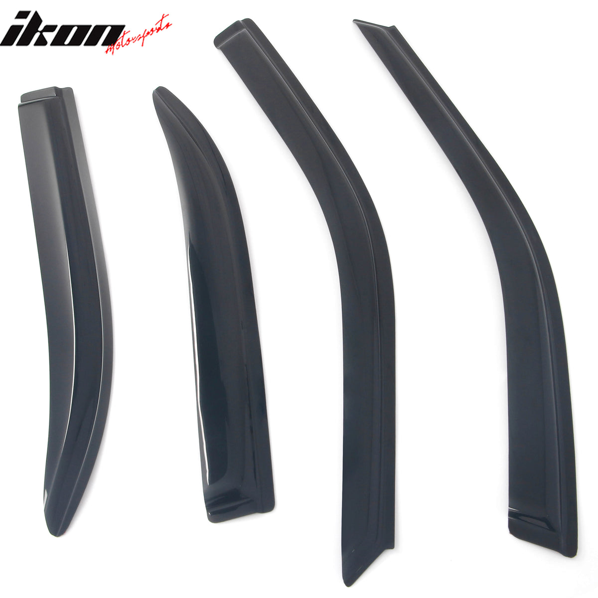 Fits 96-00 Honda Civic Sedan Window Visors Sun Rain Guard Deflector Acrylic 4PC