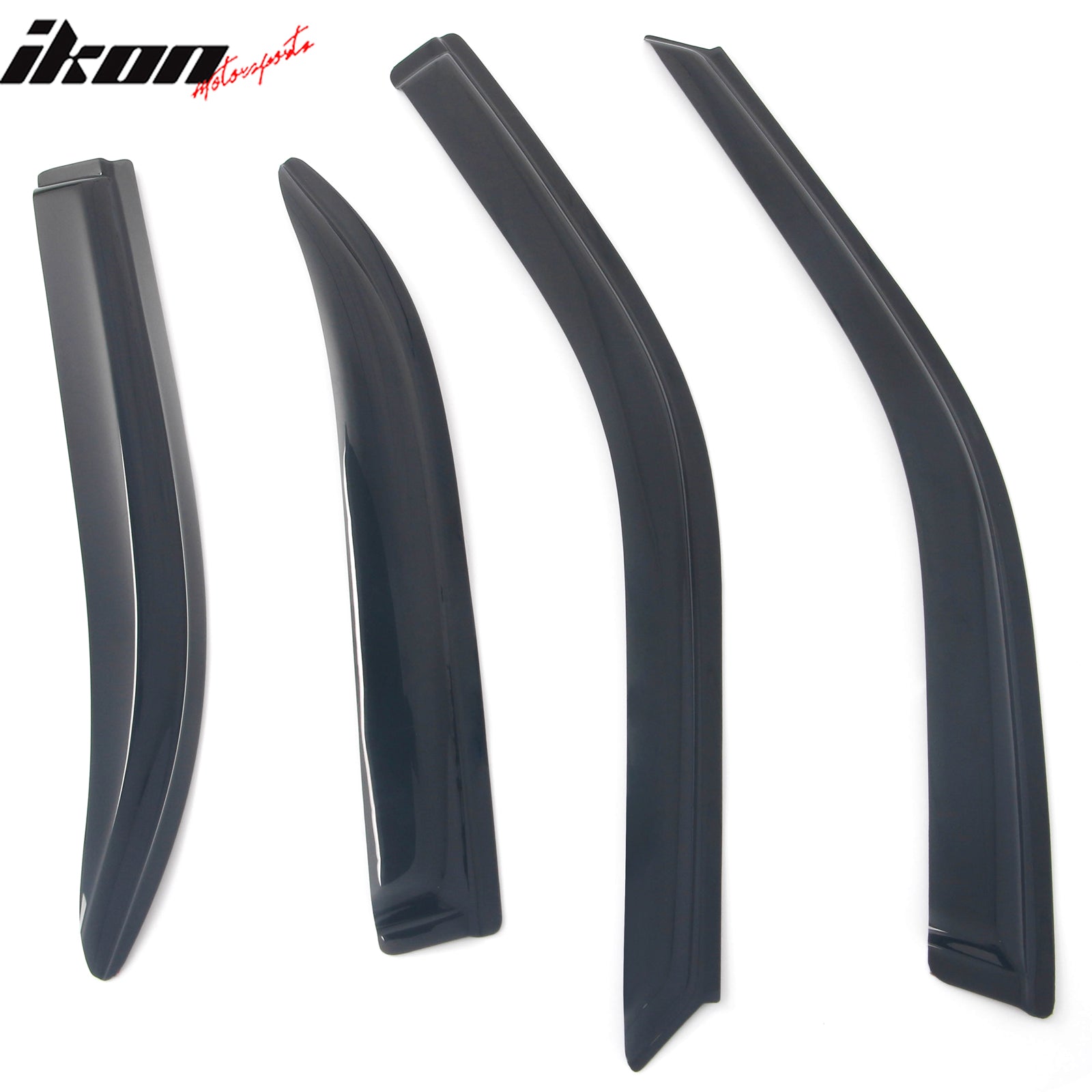Fits 96-00 Honda Civic Sedan Window Visors Sun Rain Guard Deflector Acrylic 4PC