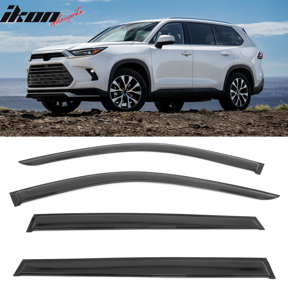 2024-2025 Lexus TX350 Toyota Grand Highlander Window Visors Rain Guard