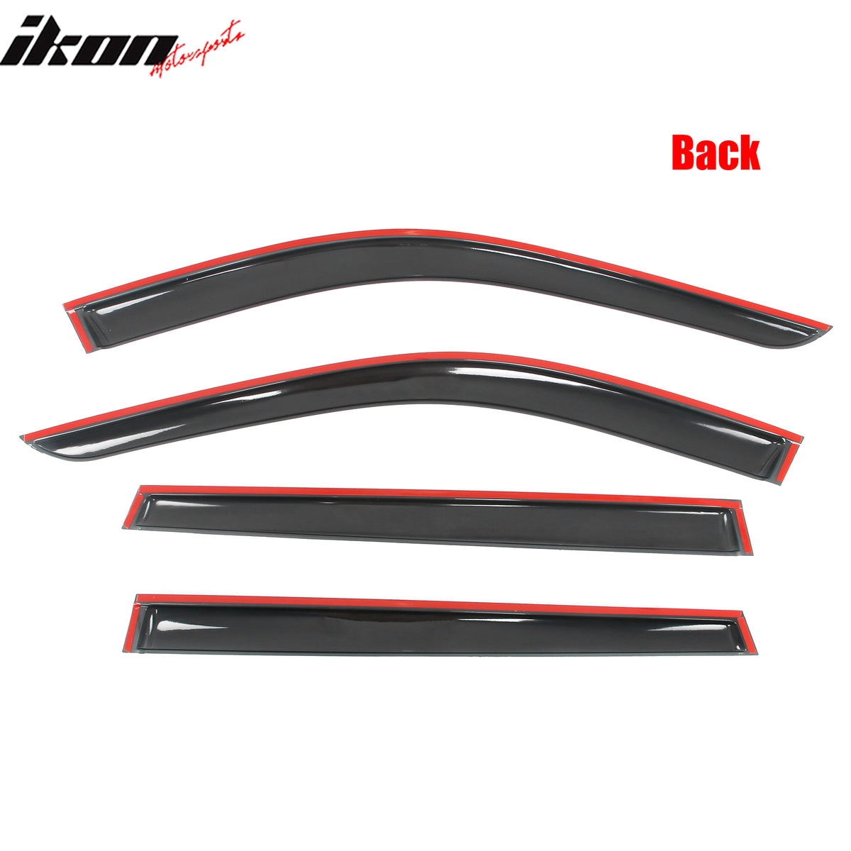 Fits 24-25 Lexus TX350 Toyota Grand Highlander Window Visors Deflectors Tape-On