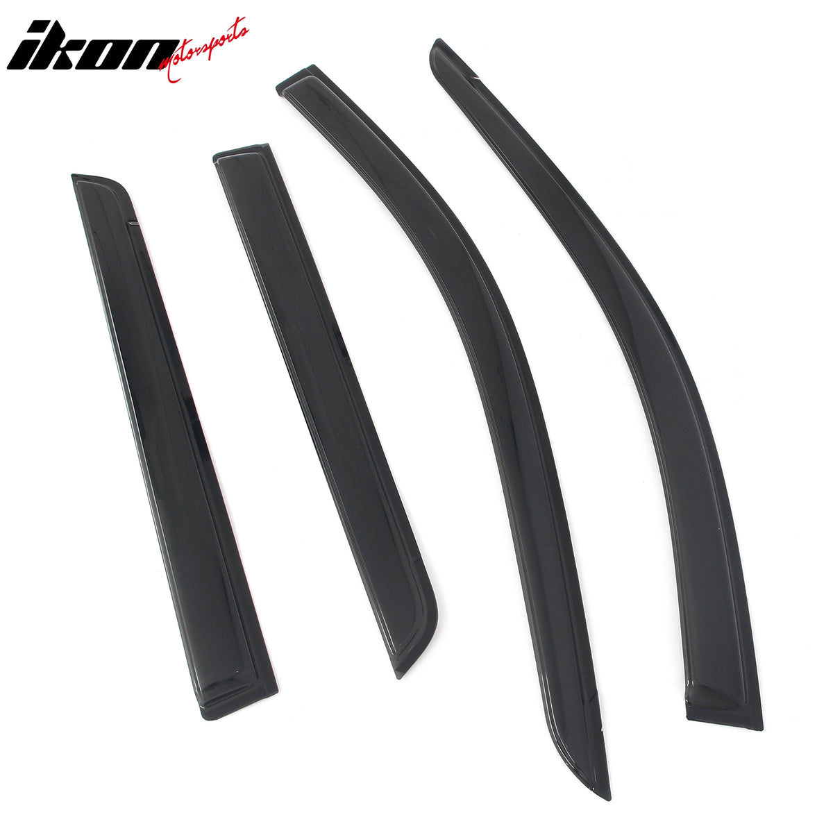 Fits 22-26 Nissan Pathfinder R53 Tape-on Window Visors Rain Guards Deflectors