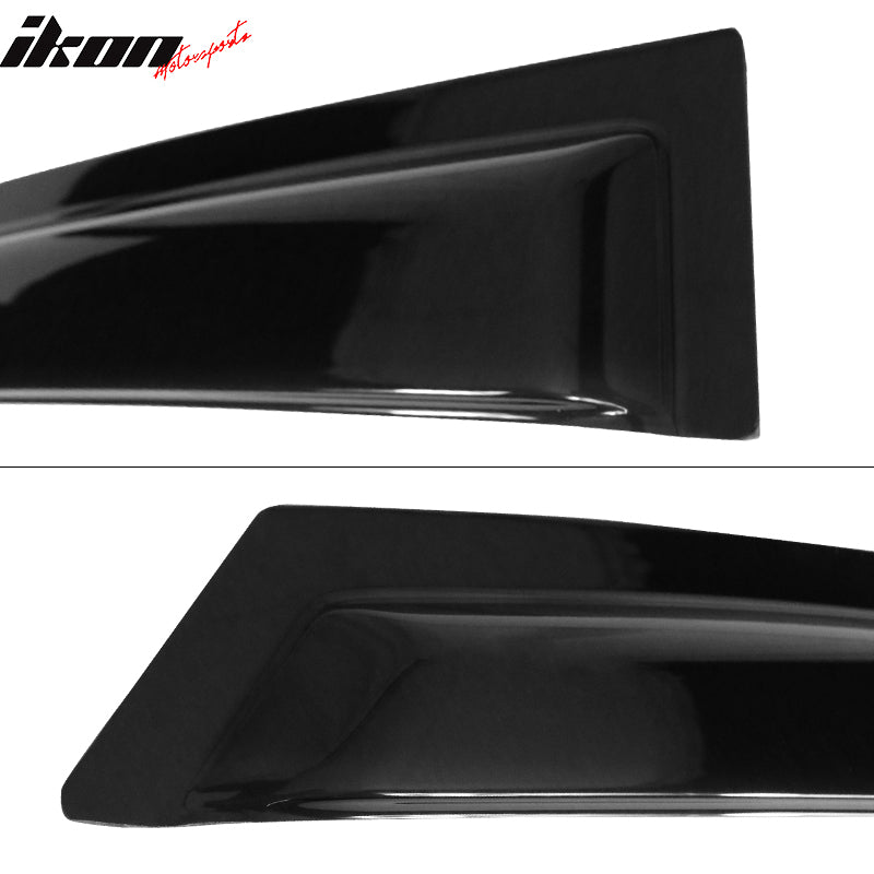 Fits 13-19 Nissan Sentra Window Visors Acrylic Sun Guard Rain Deflector 4PCS