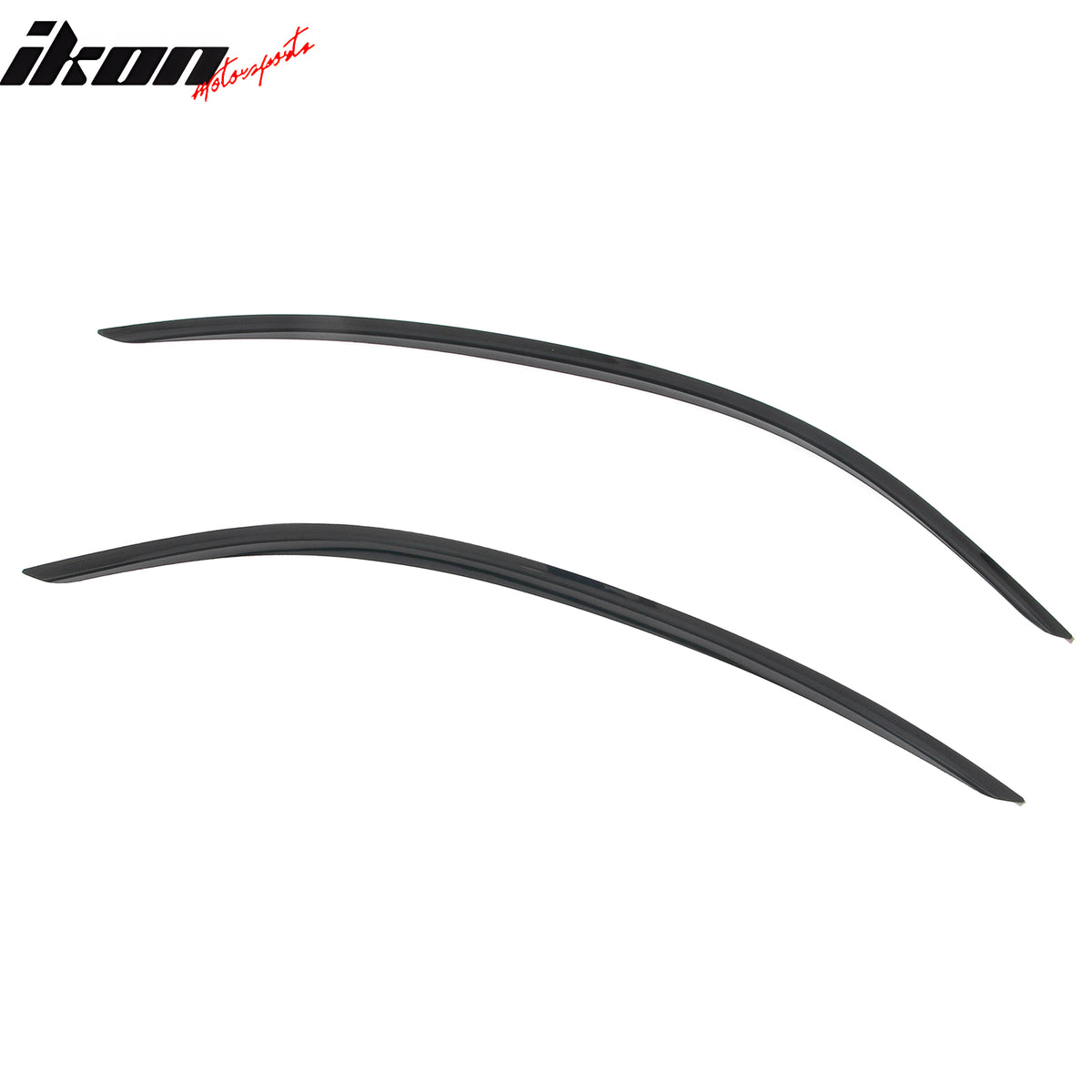 Fits 22-26 Subaru BRZ/Toyota GR86 Window Visors Black Acrylic Sun Rain Guard 2PC