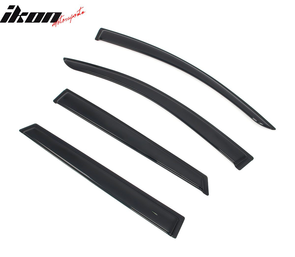 Fits 23-25 Subaru Solterra bZ4X Slim Window Visors Acrylic Sun Shade Rain Guard