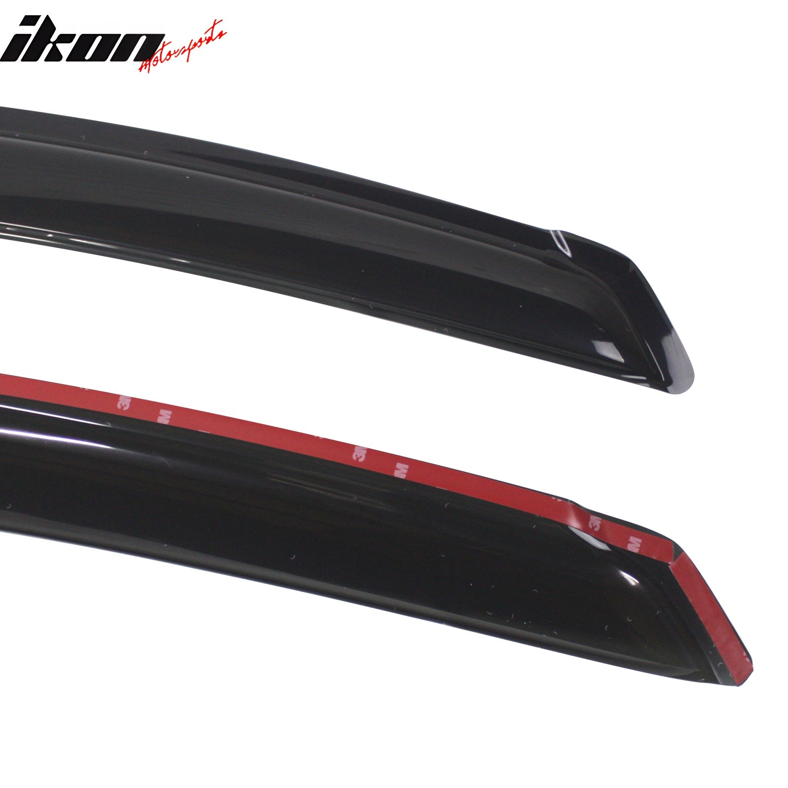 Fits 05-10 Scion TC Acrylic Smoke Window Visor Vent Sun Rain Deflector Guard 2PC