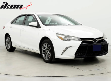 Fits 15-17 Toyota Camry Sedan Window Visors Acrylic Sun Rain Deflector 4Pc Set