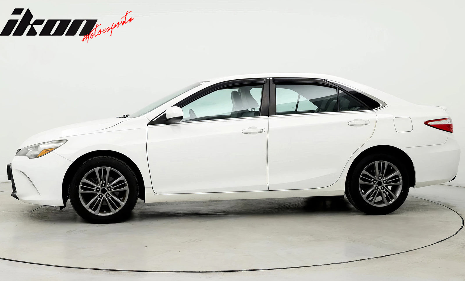 Fits 15-17 Toyota Camry Sedan Window Visors Acrylic Sun Rain Deflector 4Pc Set