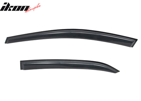 Fits 18-24 Toyota Camry Tape on Window Visors Vent Rain Sun Wind Guard Deflector