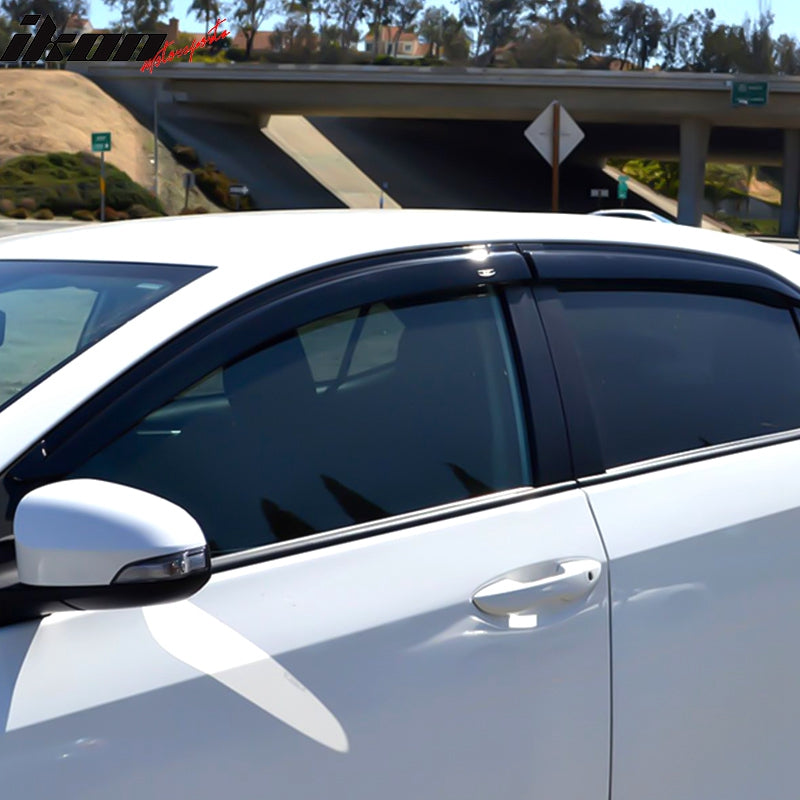 2019-Up Toyota Corolla Hatchback MUGEN Style Window Visors Deflectors