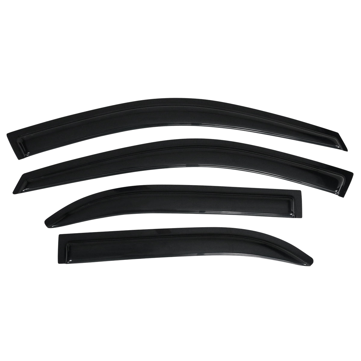 Acrylic Window Visors fits1993-1997 Toyota Corolla Vent Rain Sun Wind Guard