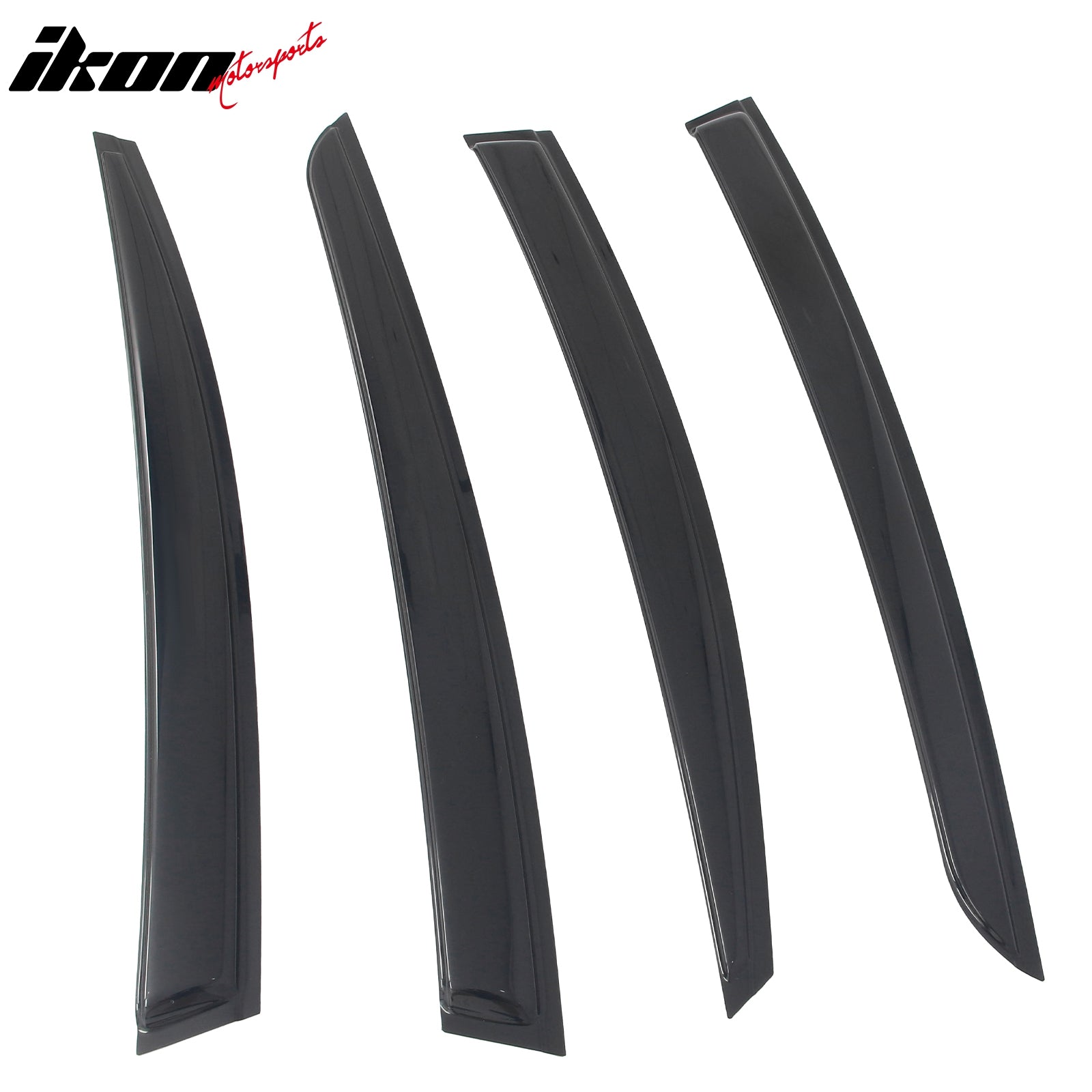 Fits 23-26 Toyota Prius & Prius Prime XW60 Tape-on Window Visors Vent Deflectors