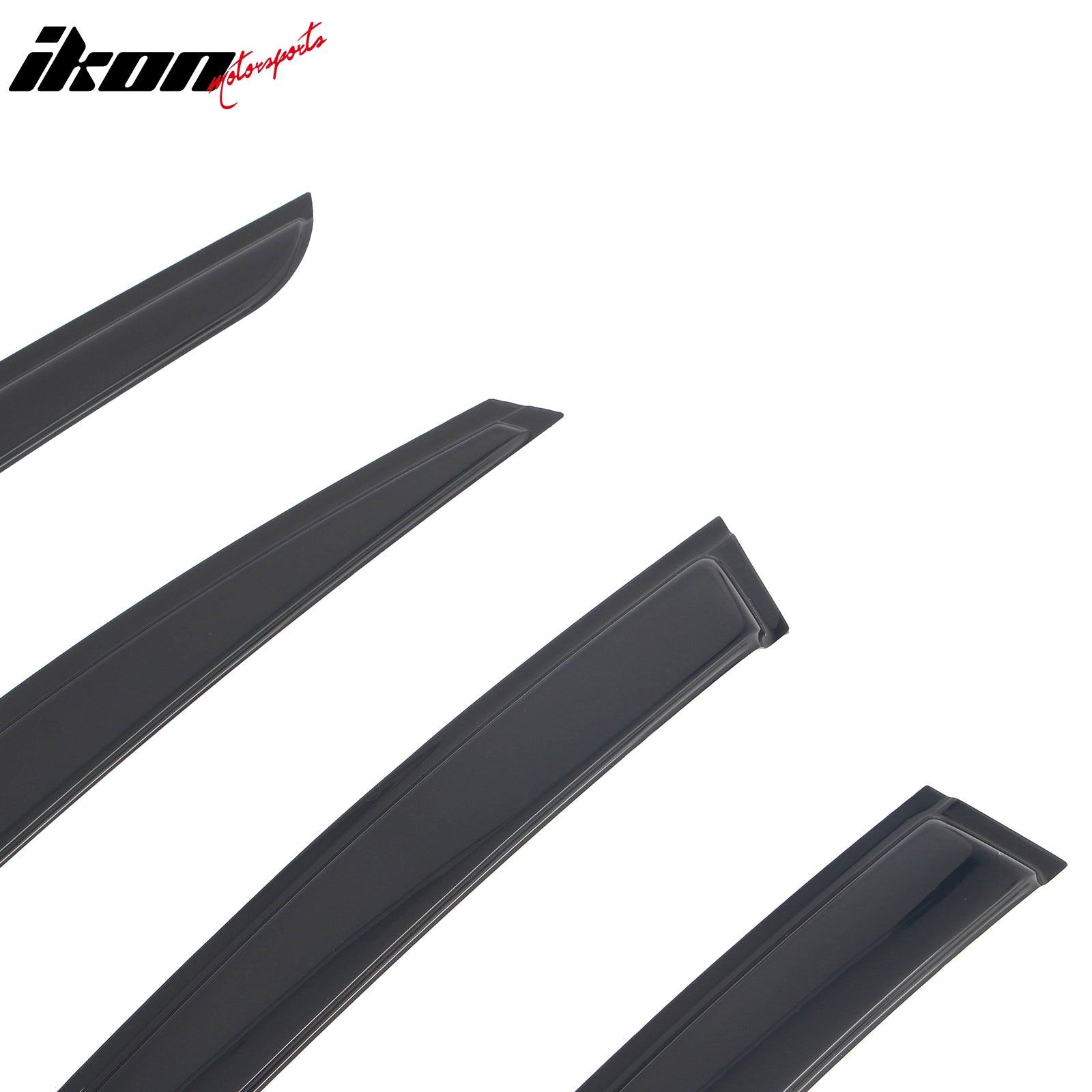Fits 23-26 Toyota Prius & Prius Prime XW60 Tape-on Window Visors Vent Deflectors