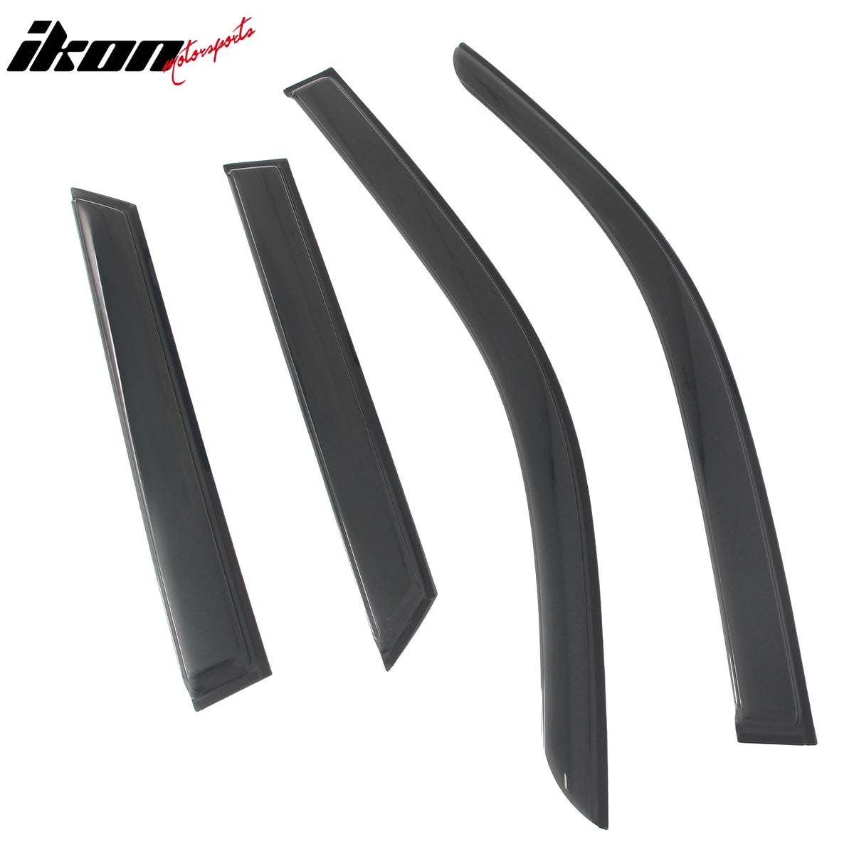 Fits 25-26 Toyota 4Runner Tape-on Window Visors Vent Rain Sun Guards Deflectors