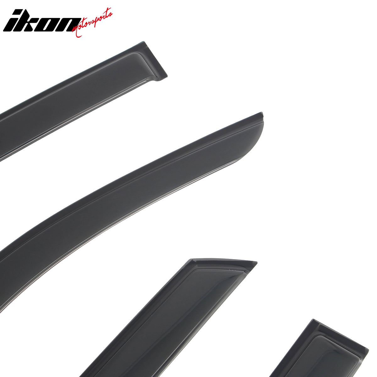 Fits 25-26 Toyota 4Runner Tape-on Window Visors Vent Rain Sun Guards Deflectors