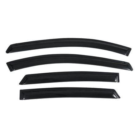 Fits 04-09 Toyota Prius XW20 4PCS Window Visors Sun Guard Rain Deflector Tape-On