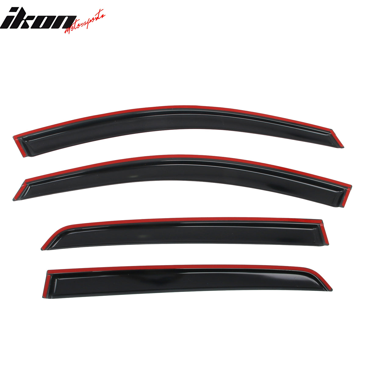 Fits 22-25 Volkswagen MK8 GTI & Golf R Window Visors Vent Rain Guard Deflector