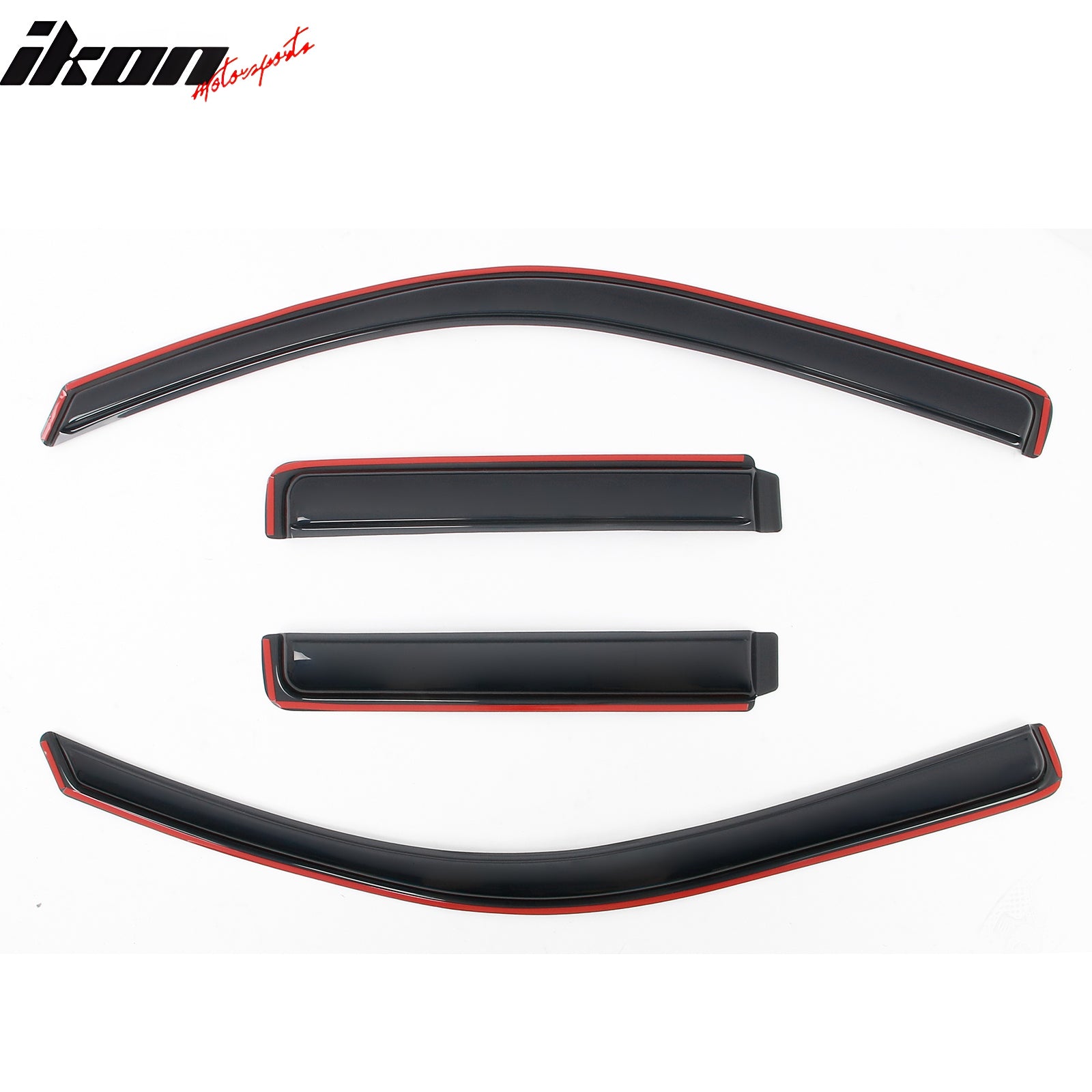 For 02-09 TrailBlazer/GMC Envoy 03-08 Ascender Window Visor In-Channel Deflector