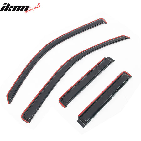 For 02-09 TrailBlazer/GMC Envoy 03-08 Ascender Window Visor In-Channel Deflector