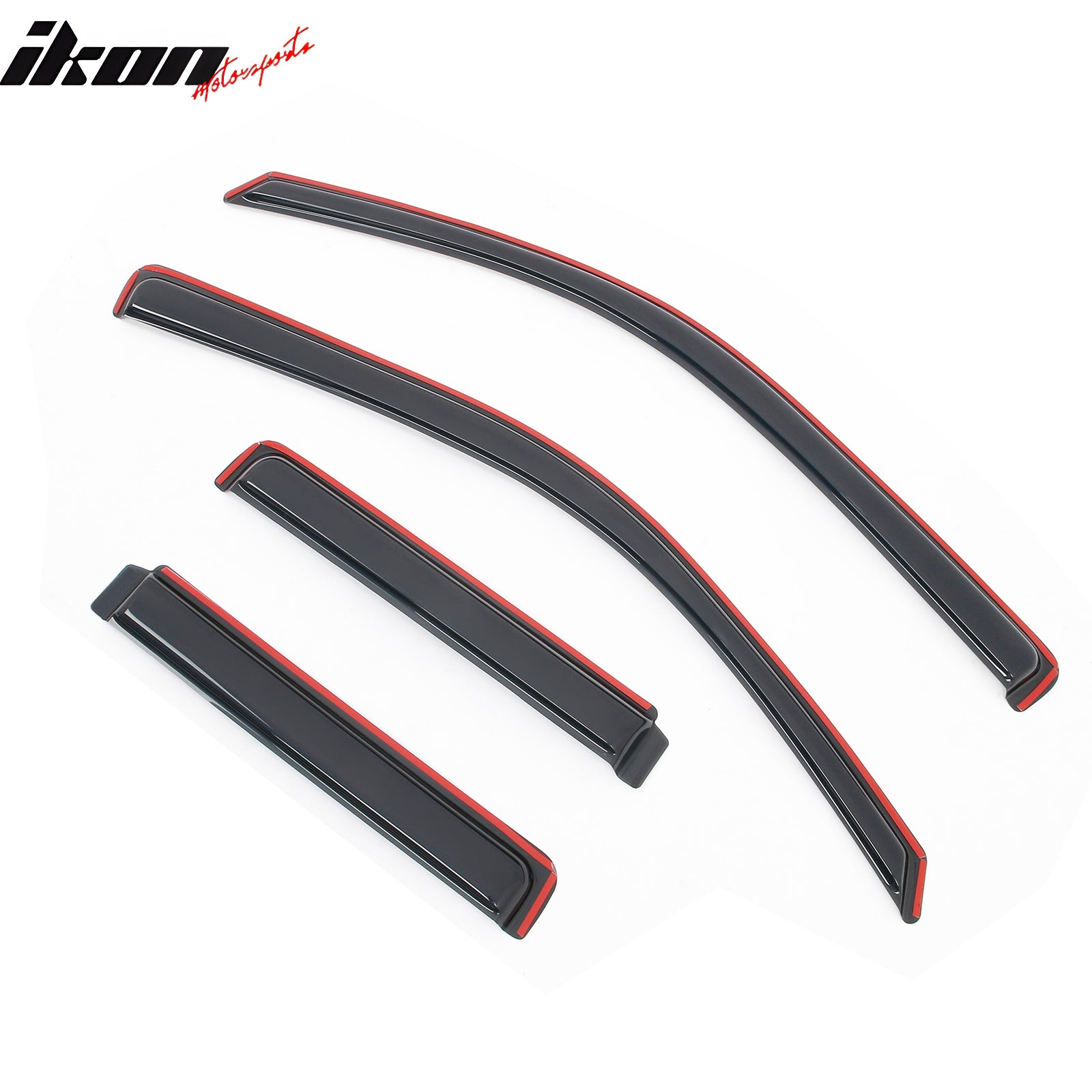 For 02-09 TrailBlazer/GMC Envoy 03-08 Ascender Window Visor In-Channel Deflector