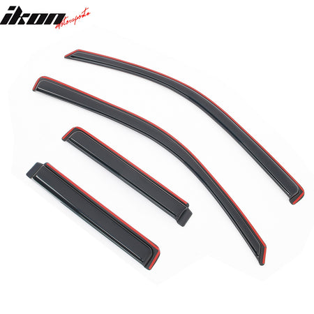 For 02-09 TrailBlazer/GMC Envoy 03-08 Ascender Window Visor In-Channel Deflector