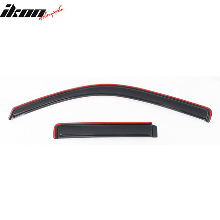For 02-09 TrailBlazer/GMC Envoy 03-08 Ascender Window Visor In-Channel Deflector