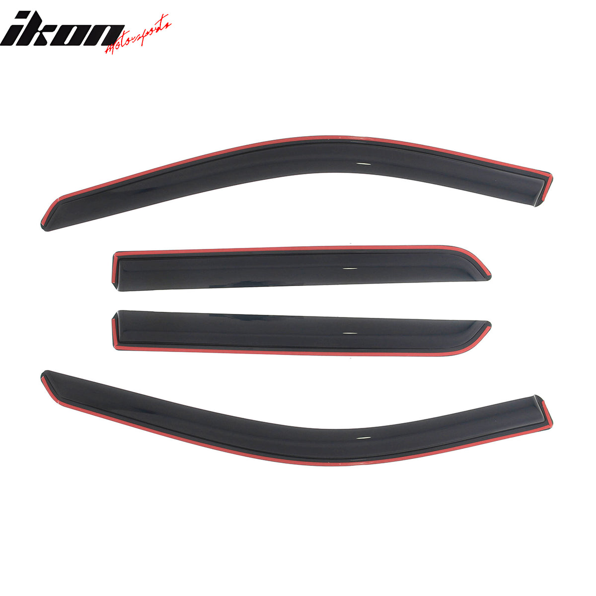 Fits 11-26 Dodge Durango In-Channel Window Visors Vent Rain Guards Deflectors