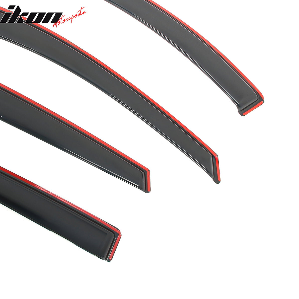 For 20-25 Ford Escape Window Visors Deflectors In Channel Acrylic Rain Sun Guard