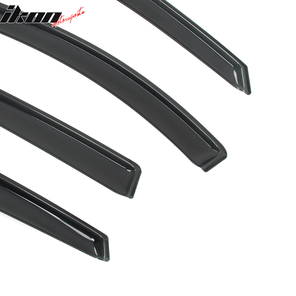 For 20-25 Ford Escape Window Visors Deflectors In Channel Acrylic Rain Sun Guard