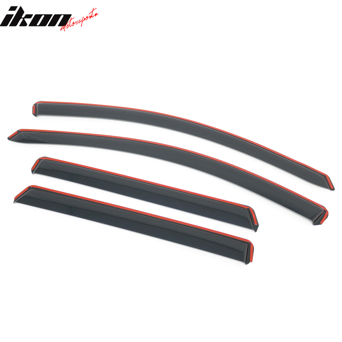 Fits 17-22 Nissan Rogue Sport In-Channel Window Visors Vent Rain Guards Deflector