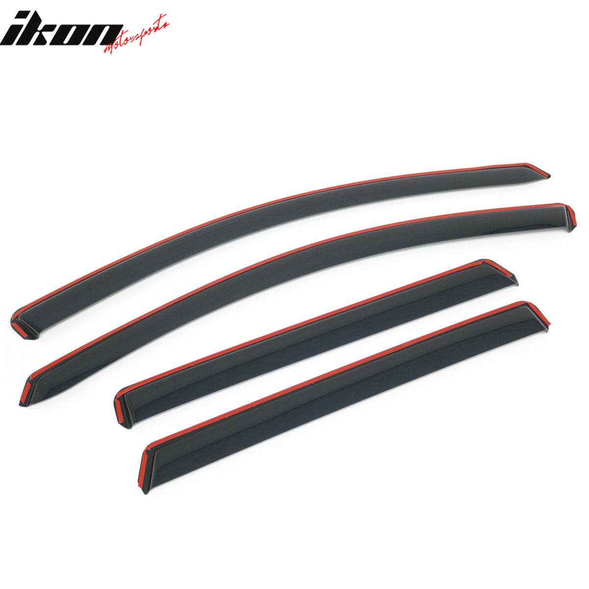 Fits 17-22 Nissan Rogue Sport In-Channel Window Visors Vent Rain Guards Deflector