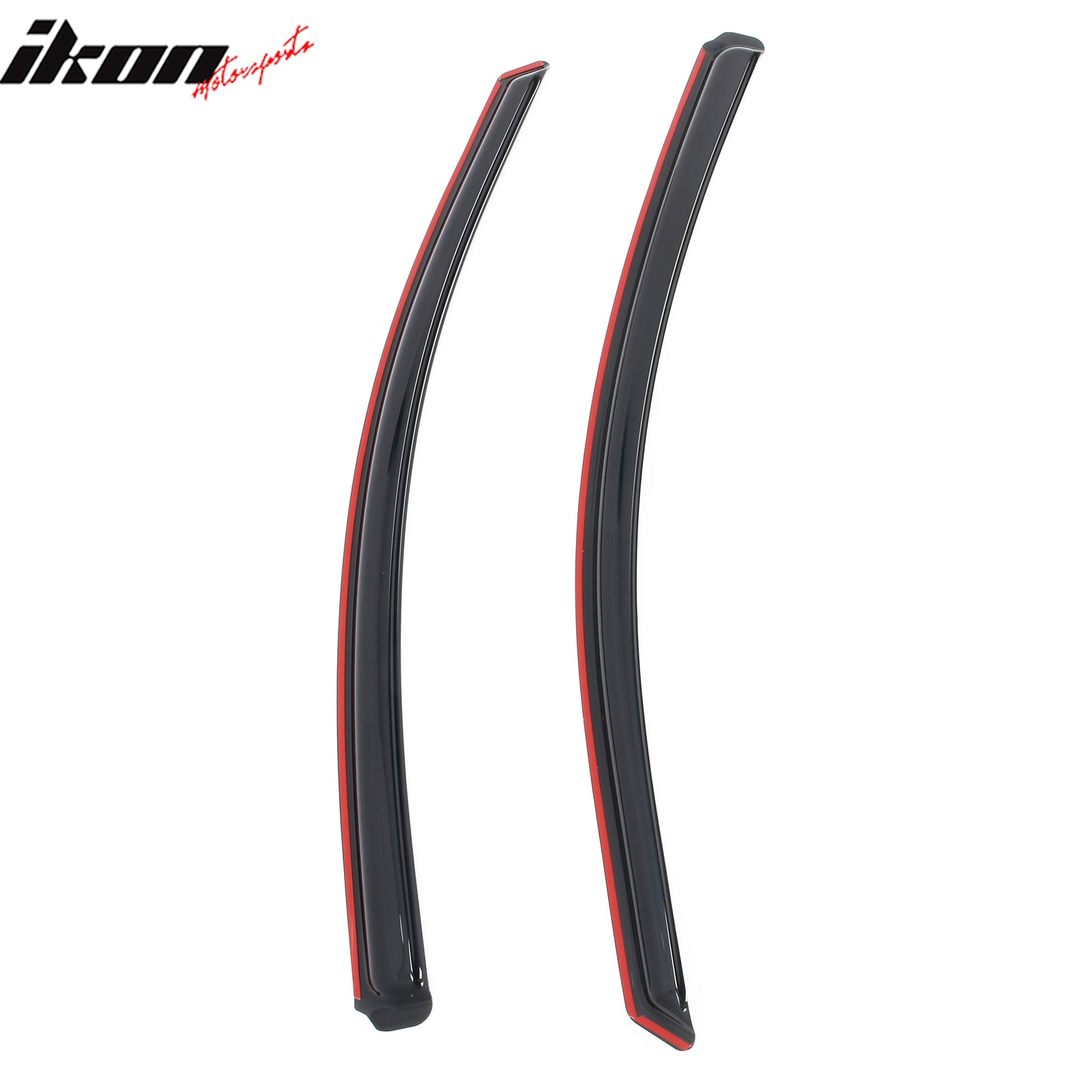 Fits 17-19 Nissan Titan& Titan XD Standard/Extended Cab In-Channel Window Visors