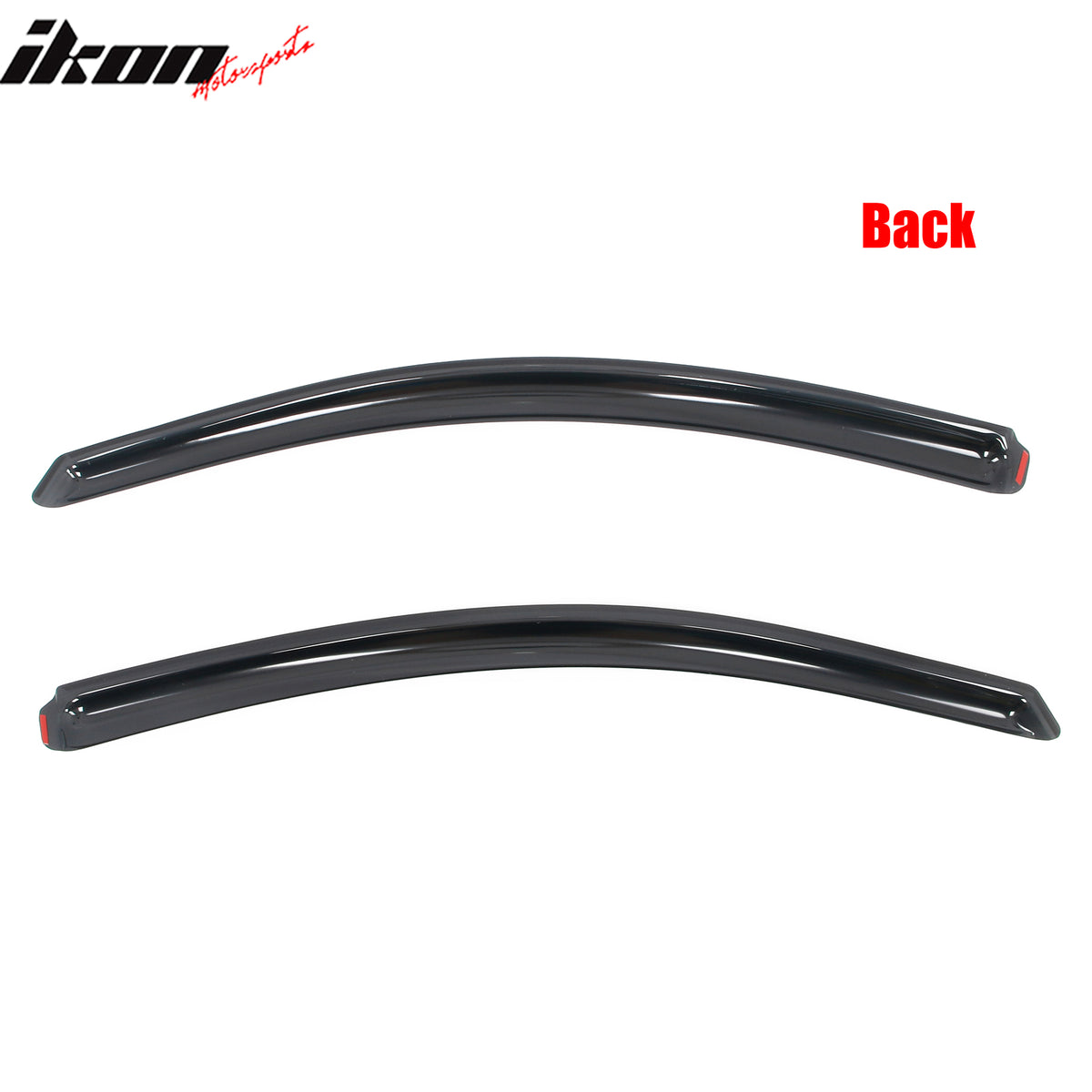 Fits 17-19 Nissan Titan& Titan XD Standard/Extended Cab In-Channel Window Visors