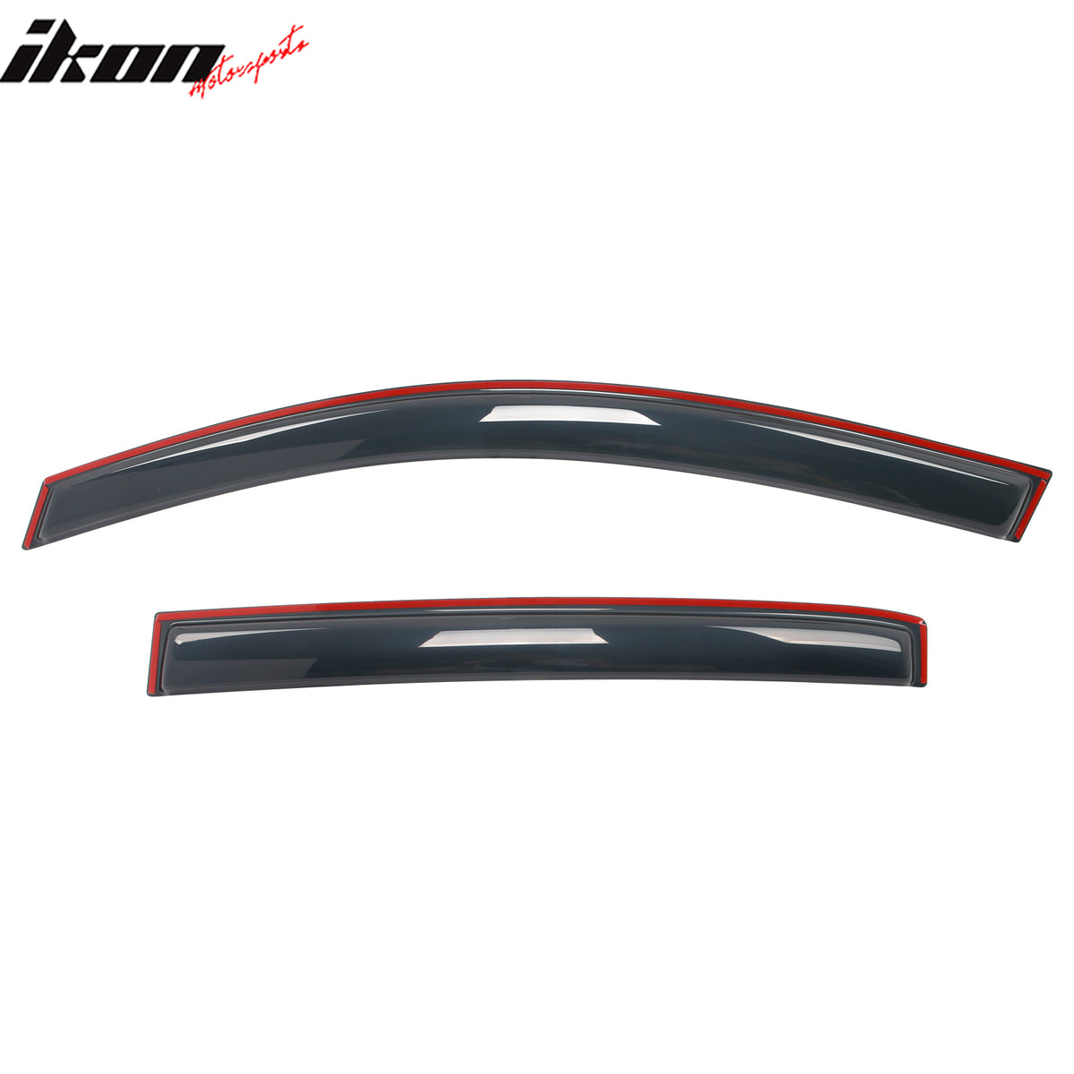 Fits 16-24 Nissan Titan XD& Titan Crew Cab In-Channel Window Deflectors Acrylic