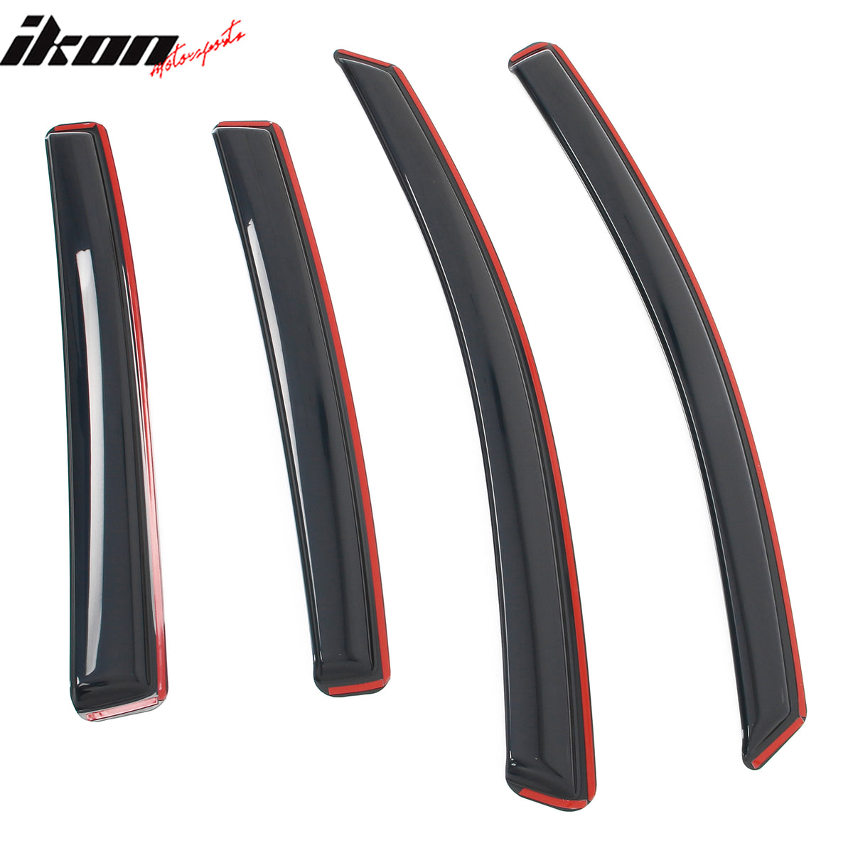 Fits 17-23 Subaru Impreza Hatchback In-Channel Side Window Visors 4PC Rain Guard