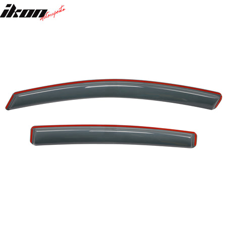 Fits 17-23 Subaru Impreza Hatchback In-Channel Side Window Visors 4PC Rain Guard