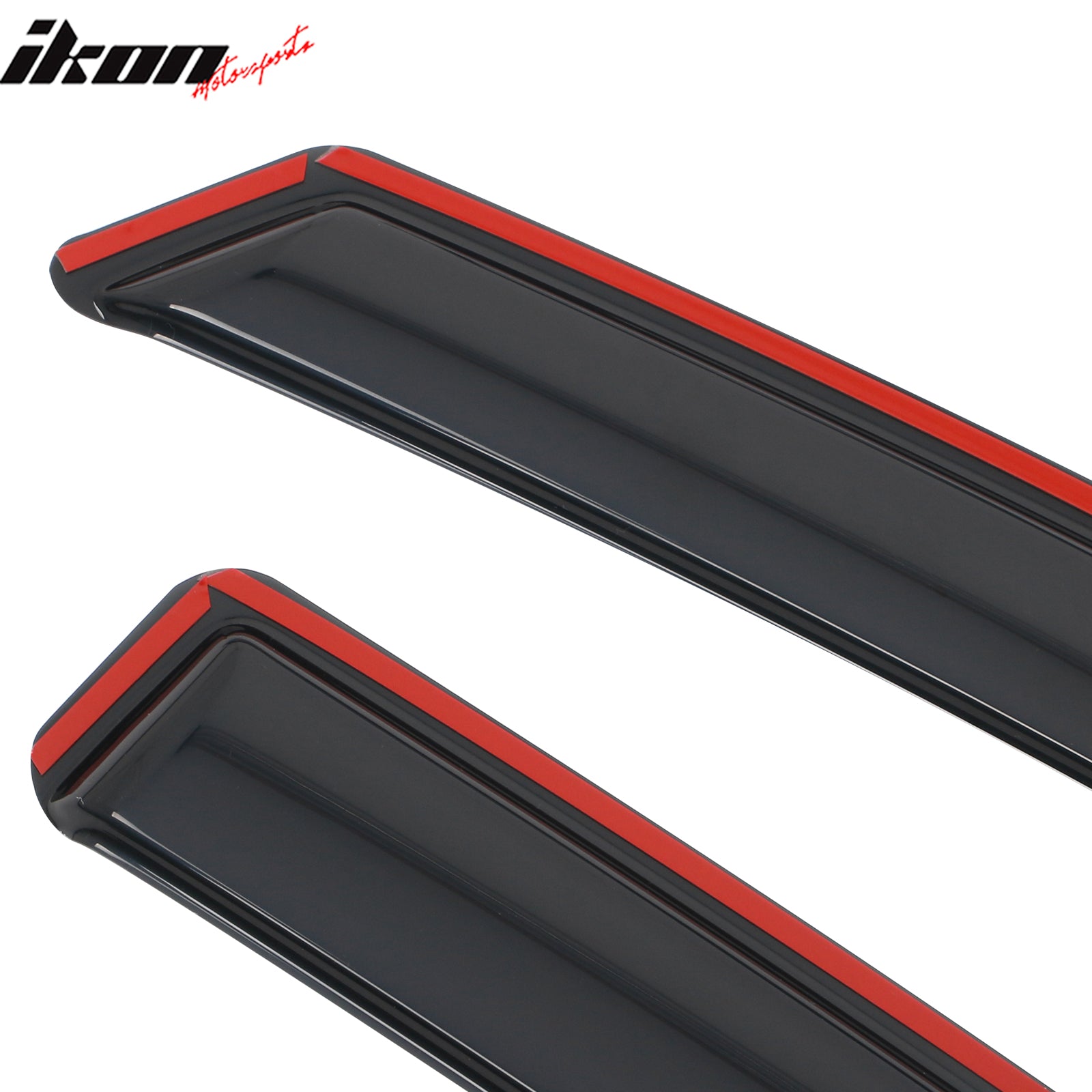 Fits 17-23 Subaru Impreza Hatchback In-Channel Side Window Visors 4PC Rain Guard