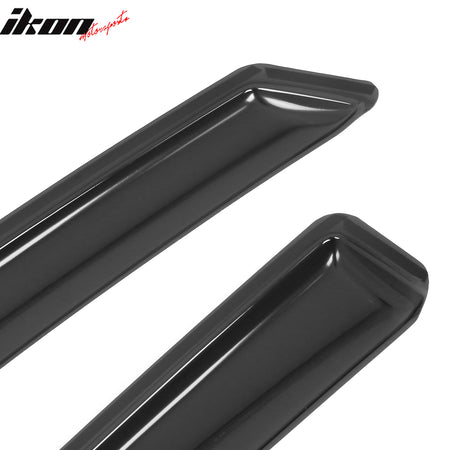 Fits 17-23 Subaru Impreza Hatchback In-Channel Side Window Visors 4PC Rain Guard