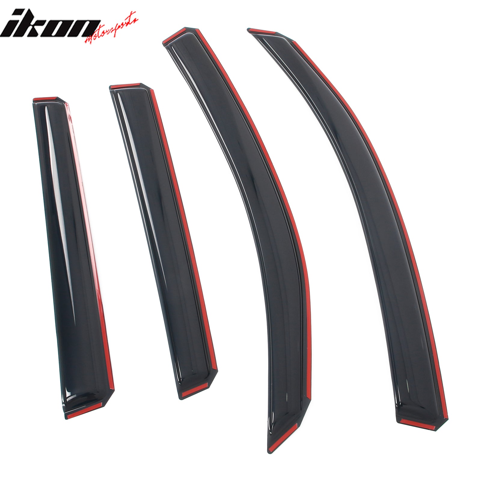 Fits 14-18 Subaru Forester Acrylic Window Visors In Channel Rain Sun Deflectors