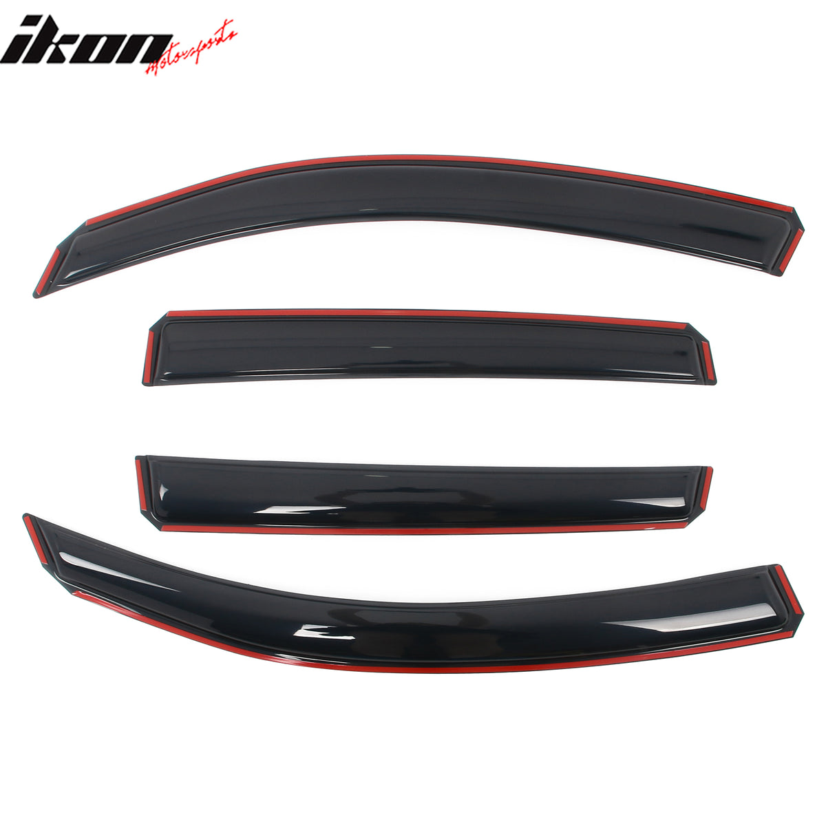 Fits 14-18 Subaru Forester Acrylic Window Visors In Channel Rain Sun Deflectors