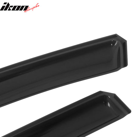 Fits 14-18 Subaru Forester Acrylic Window Visors In Channel Rain Sun Deflectors