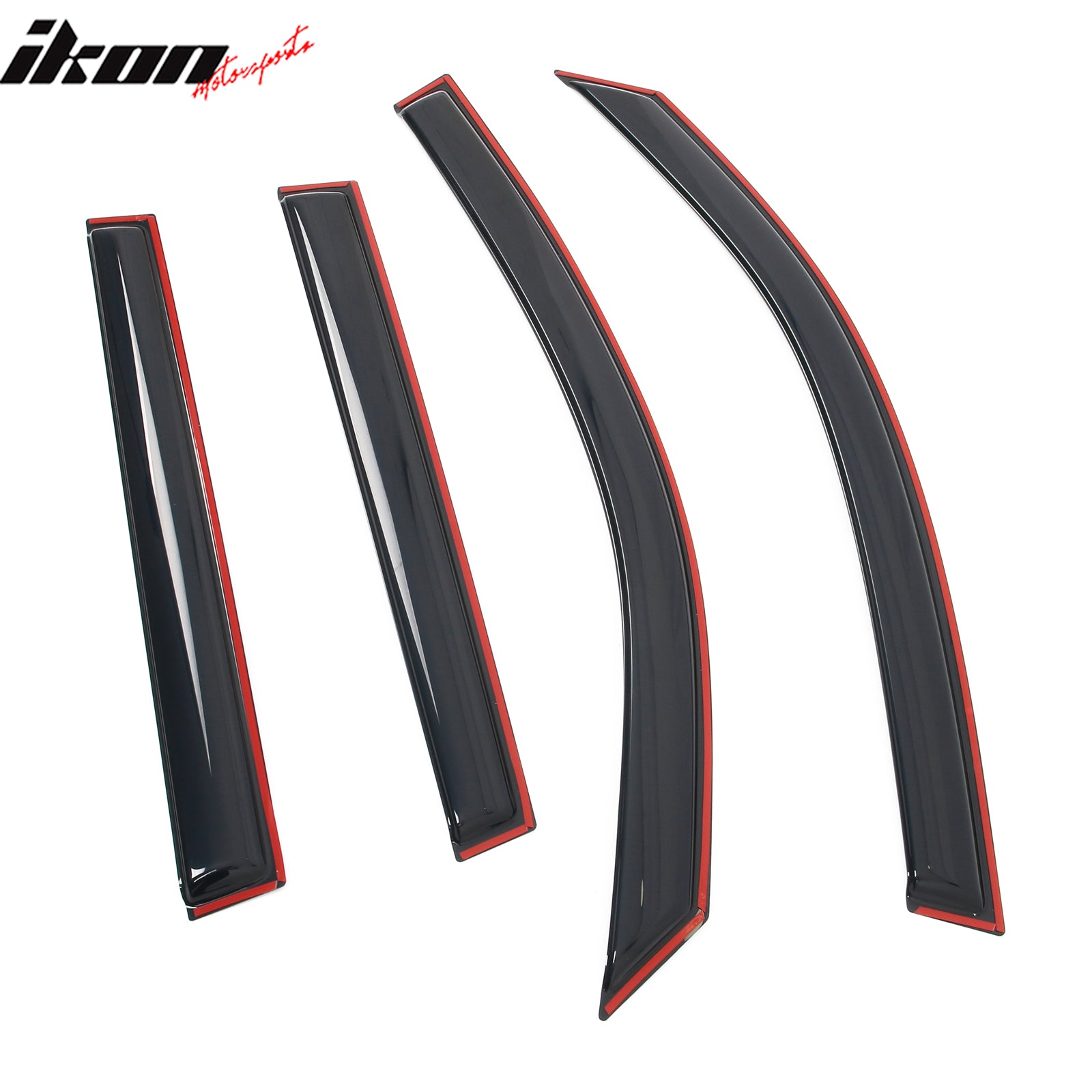 Fits 19-24 Subaru Forester In-Channel Side Window Deflectors Acrylic Rain Shade