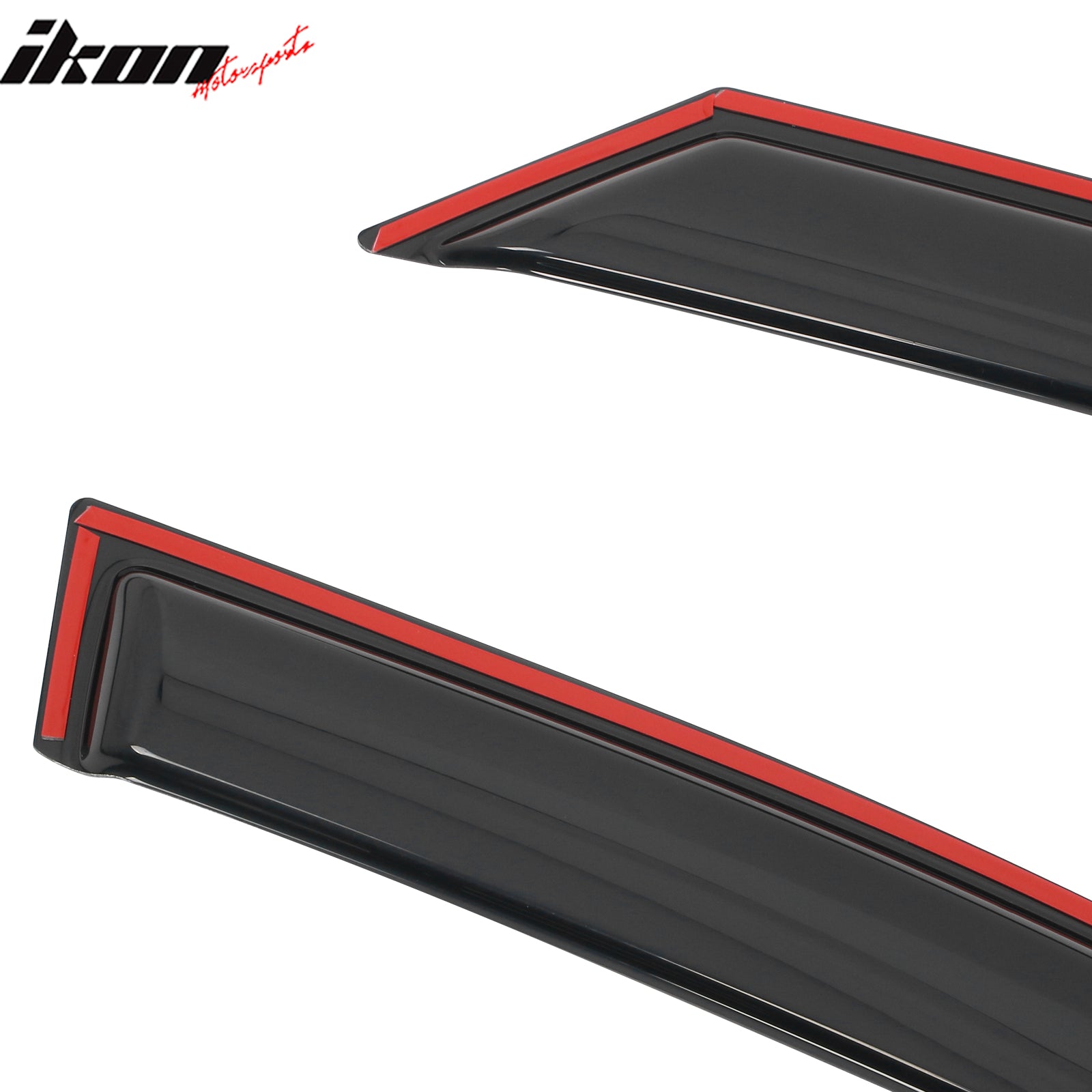 Fits 19-24 Subaru Forester In-Channel Side Window Deflectors Acrylic Rain Shade