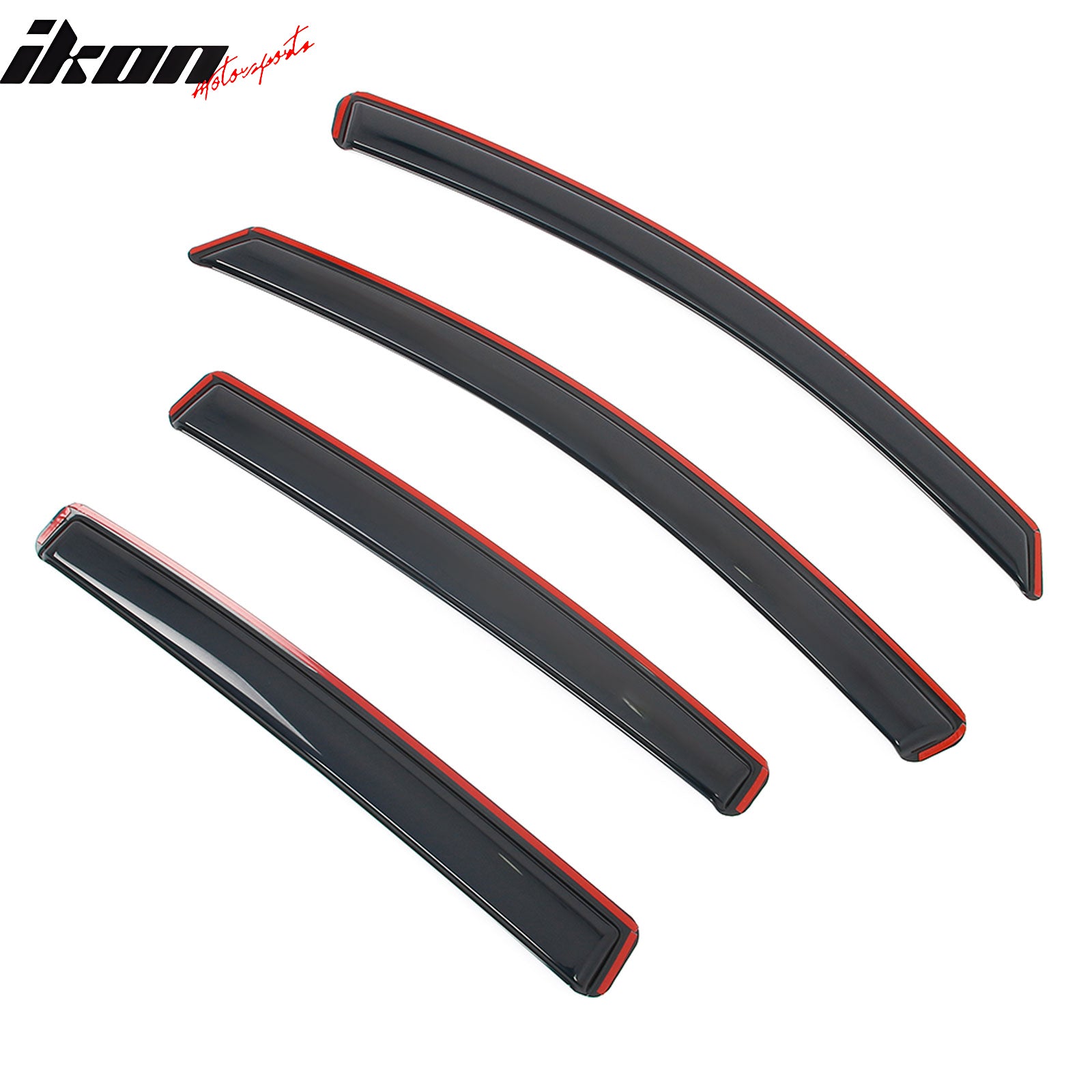 Fits 12-16 Subaru Impreza Hatchback 13-15 XV Crosstrek In-Channel Window Visors
