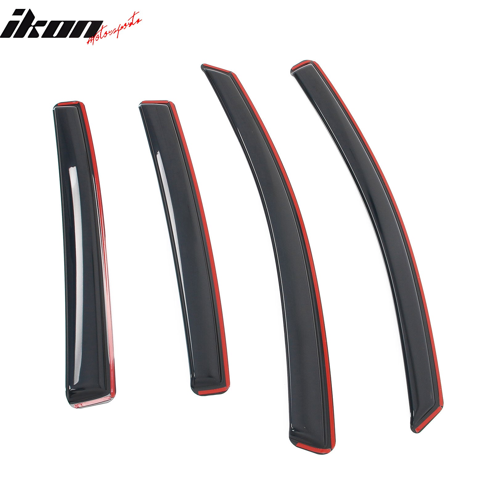 Fits 12-16 Subaru Impreza Hatchback 13-15 XV Crosstrek In-Channel Window Visors